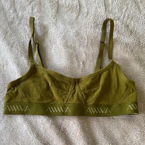 Olive Green AWWA bra